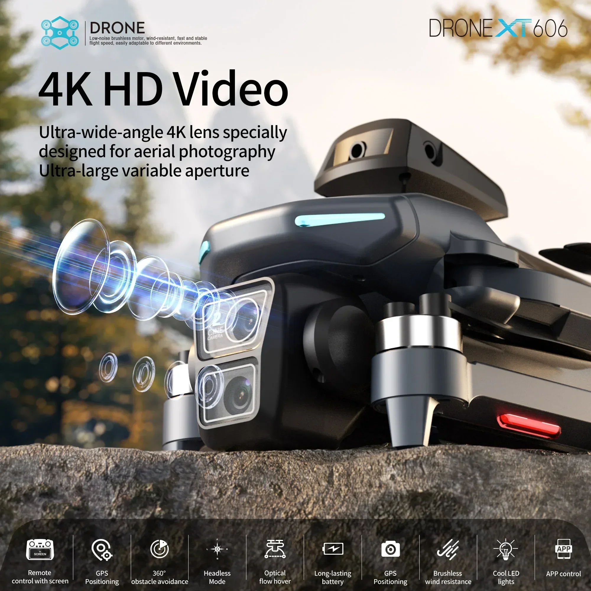 Drone Rc Holder - Lenovo XT606 MAX GPS Drone 4k