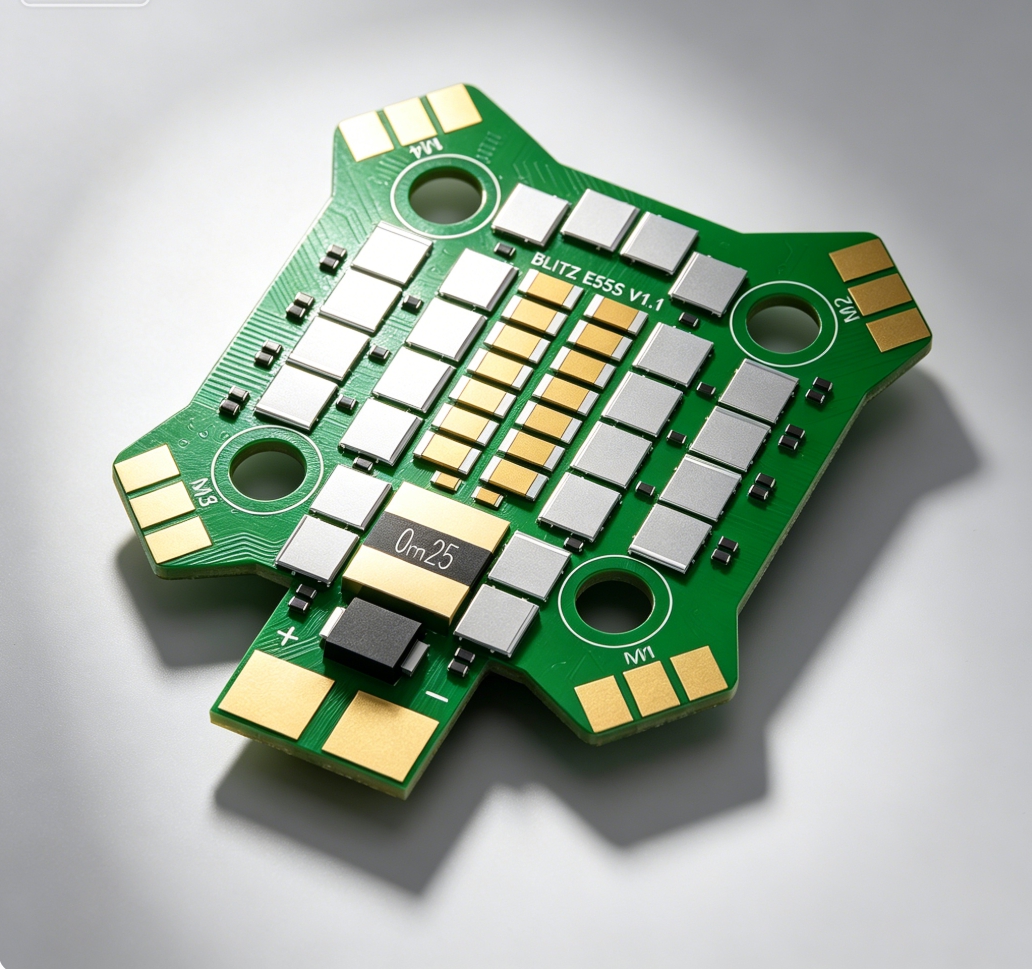 Esc 4In1 Brushless - iFlight BLITZ Mini E55S 4-in-1 ESC