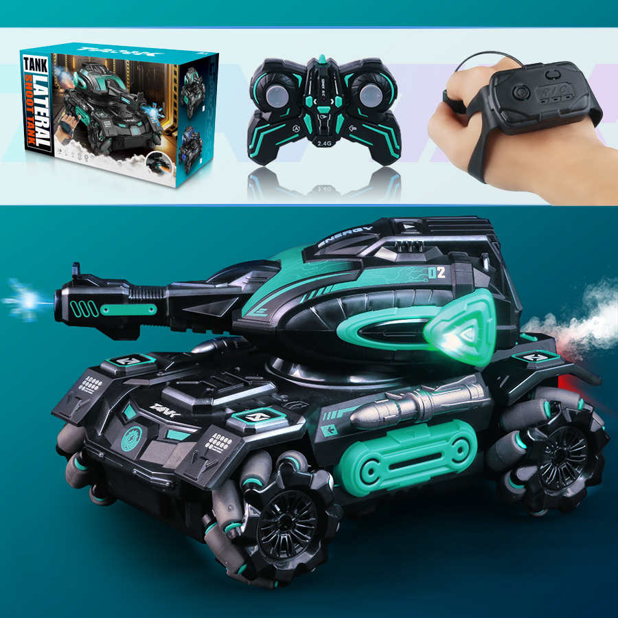 Drone Ae Rc - RC spray car 2.4G four-wheel stunt