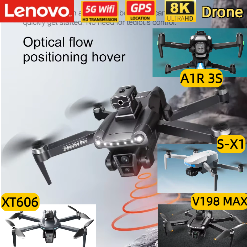 Drone X1 Rc - Lenovo True GPS 8K RC Drone