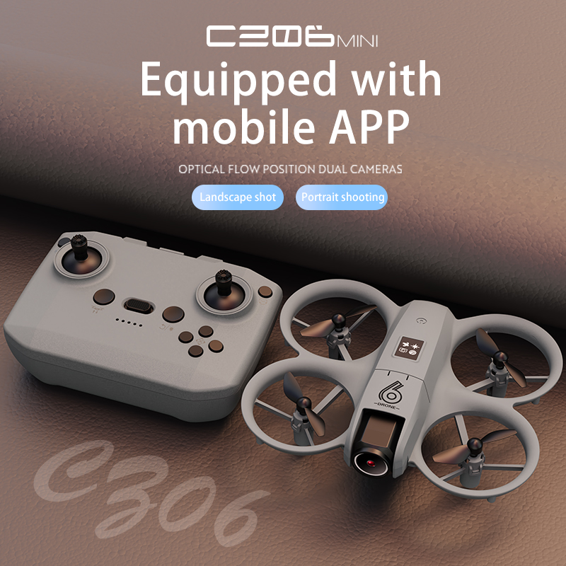 Drone Rc Gps - CZ06 Mini With LED Foldable Drone