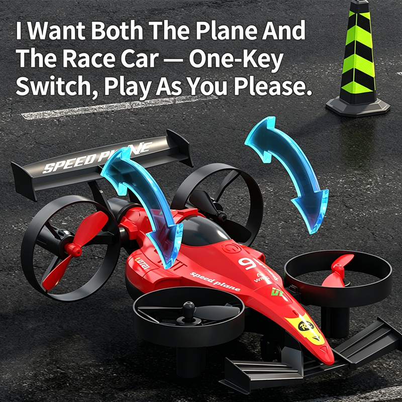 Drone 2 In 1 Flying RC Car Hel - Drone Bike Rc review and price