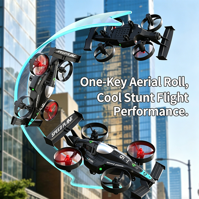 Drone 2 In 1 Flying RC Car Hel - Drone Bike Rc review and price