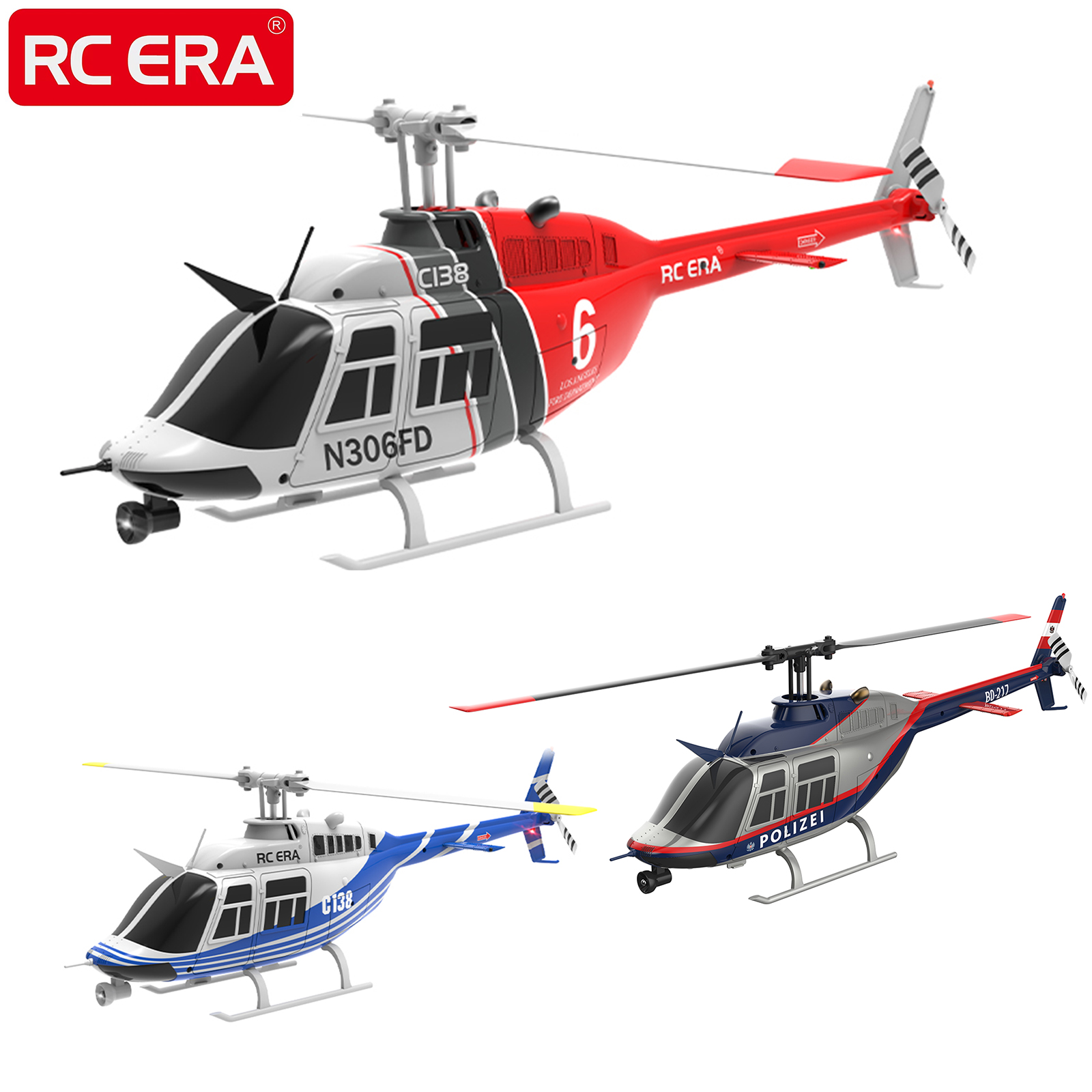 RC ERA C138 BELL 206 Jet Range - Rc Helicopter Gyro review and price