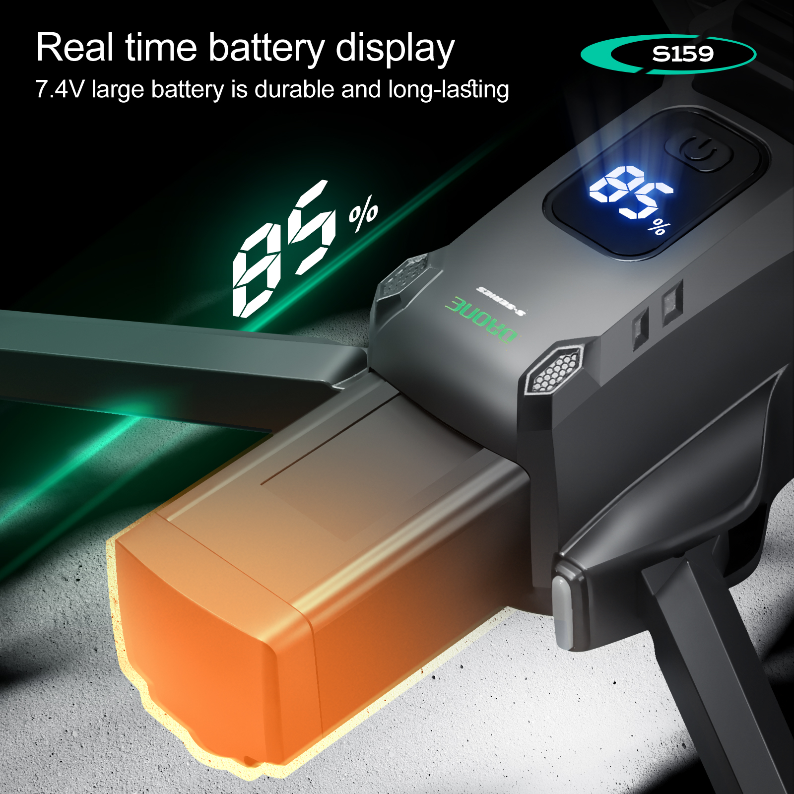 S159 GPS Drone With Large Scre - Drone Rc Gps S159 review and price