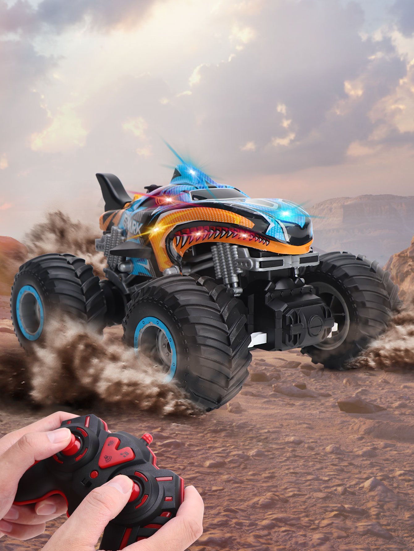 1:16, 2.4 GHz All-Terrain Mons - Drone Bike Rc review and price