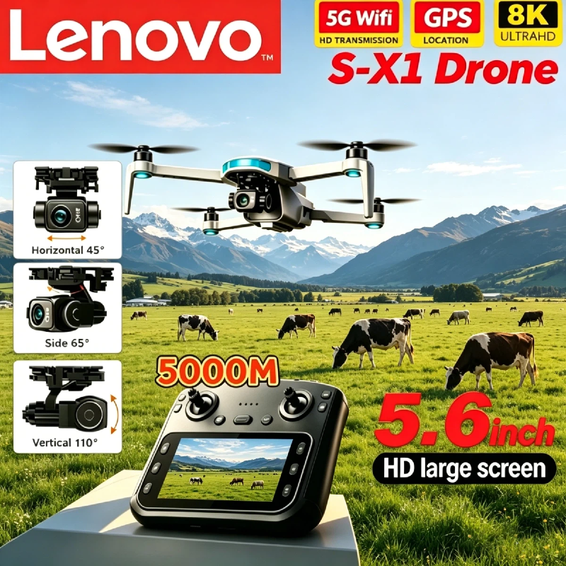 Lenovo S-X1 GPS Brushless FPV  - Drone X1 Rc review and price