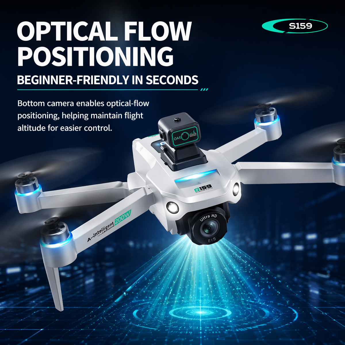 S159 Obstacle Avoidance Drone  - Drone Rc Gps S159 review and price