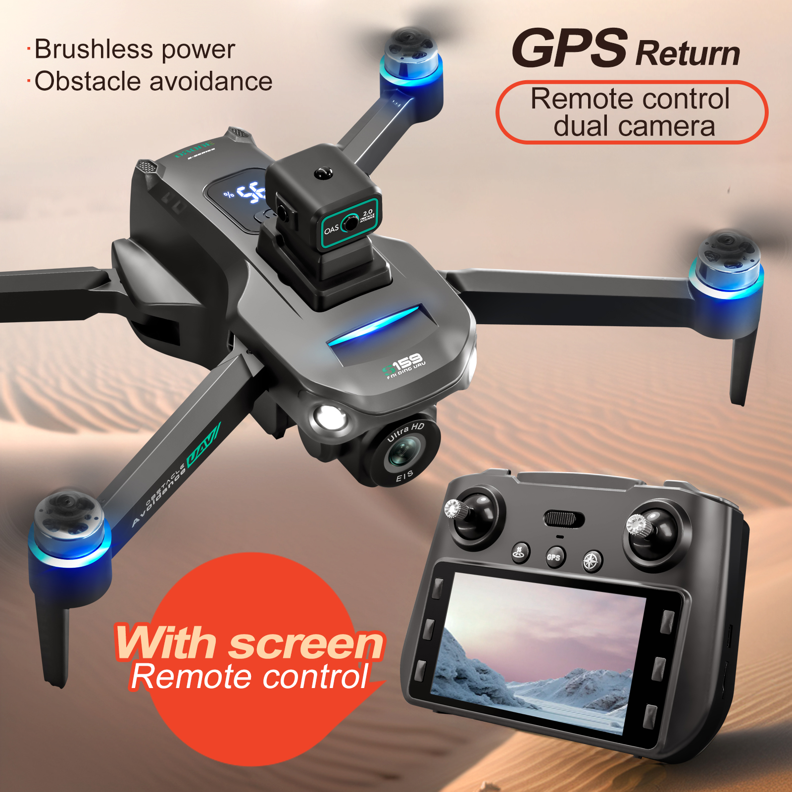 2024 S159 GPS PRO Drone 5G 8K  - Drone Rc Gps S159 review and price