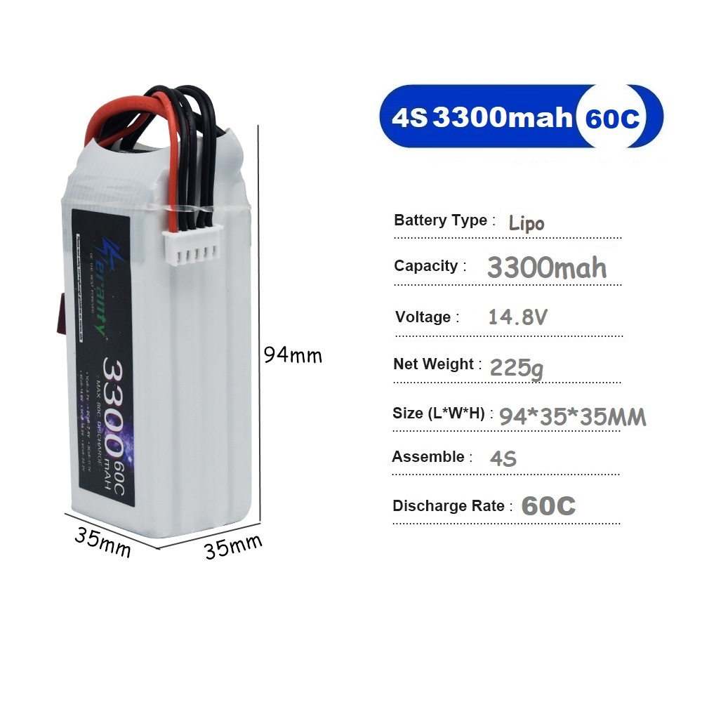 LiPo Rechargeable Battery 4S 3 - Drone Rc Link review and price