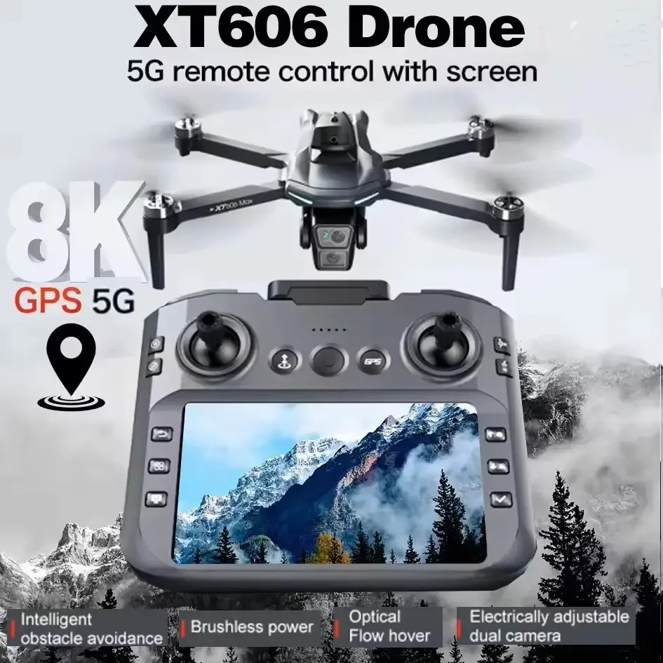Lenovo XT606 MAX GPS Drone 4k  - Drone Rc Holder review and price