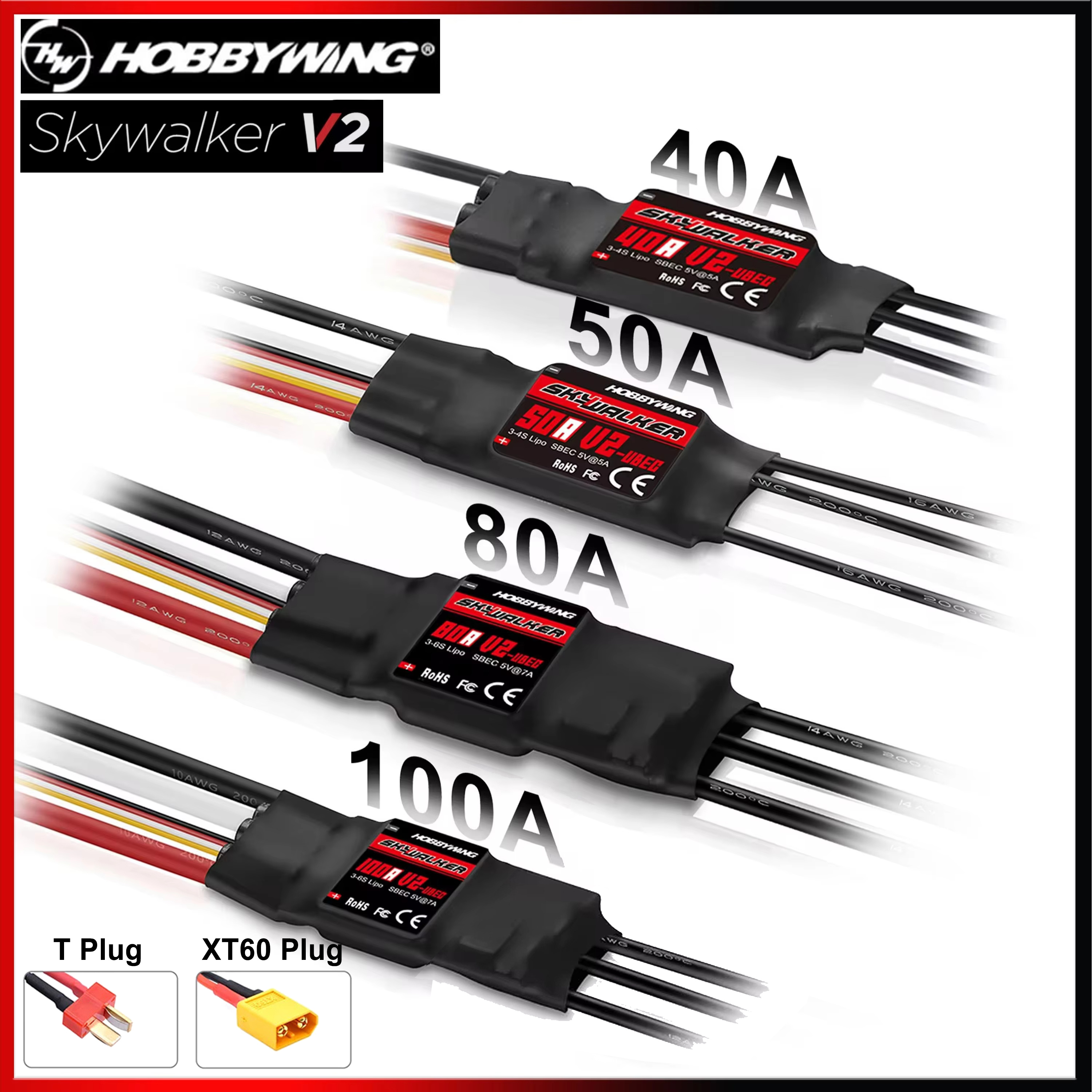 HOBBYWING Skywalker V2 Series  - Drone Rc Y Series review and price