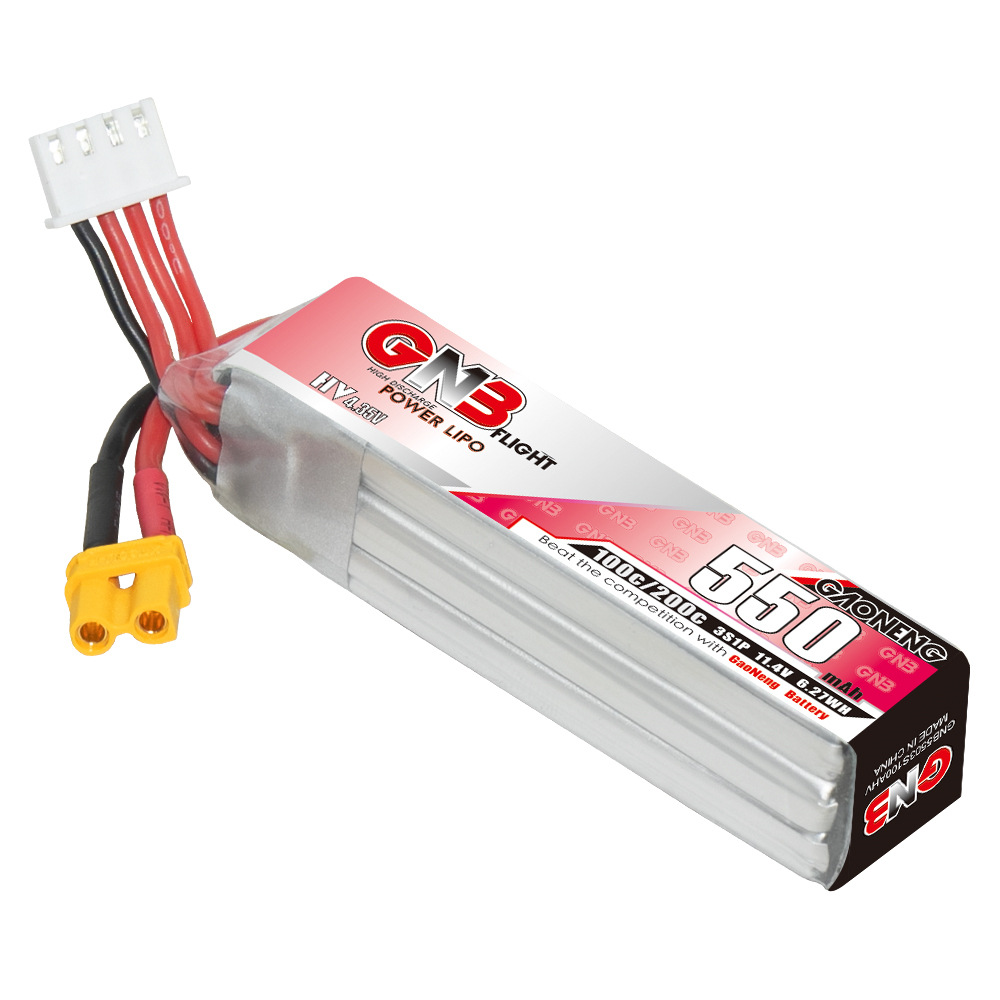 GNB HV 11.4V 550mAh 100C/200C  - Drone Rc Race review and price