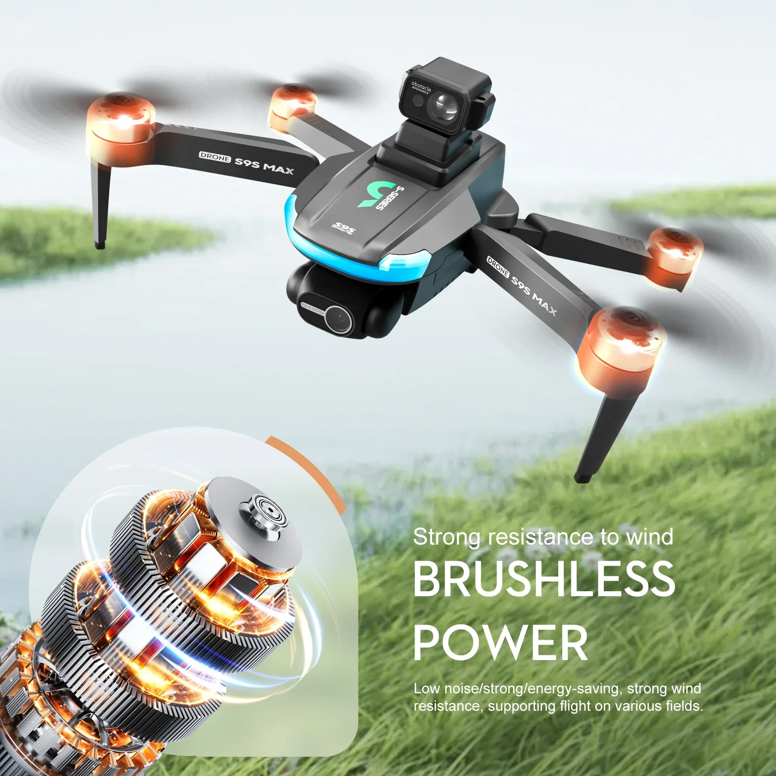 NEW S9S MAX MINI Drone 4K 2-Ax - Drone Rc Gps review and price