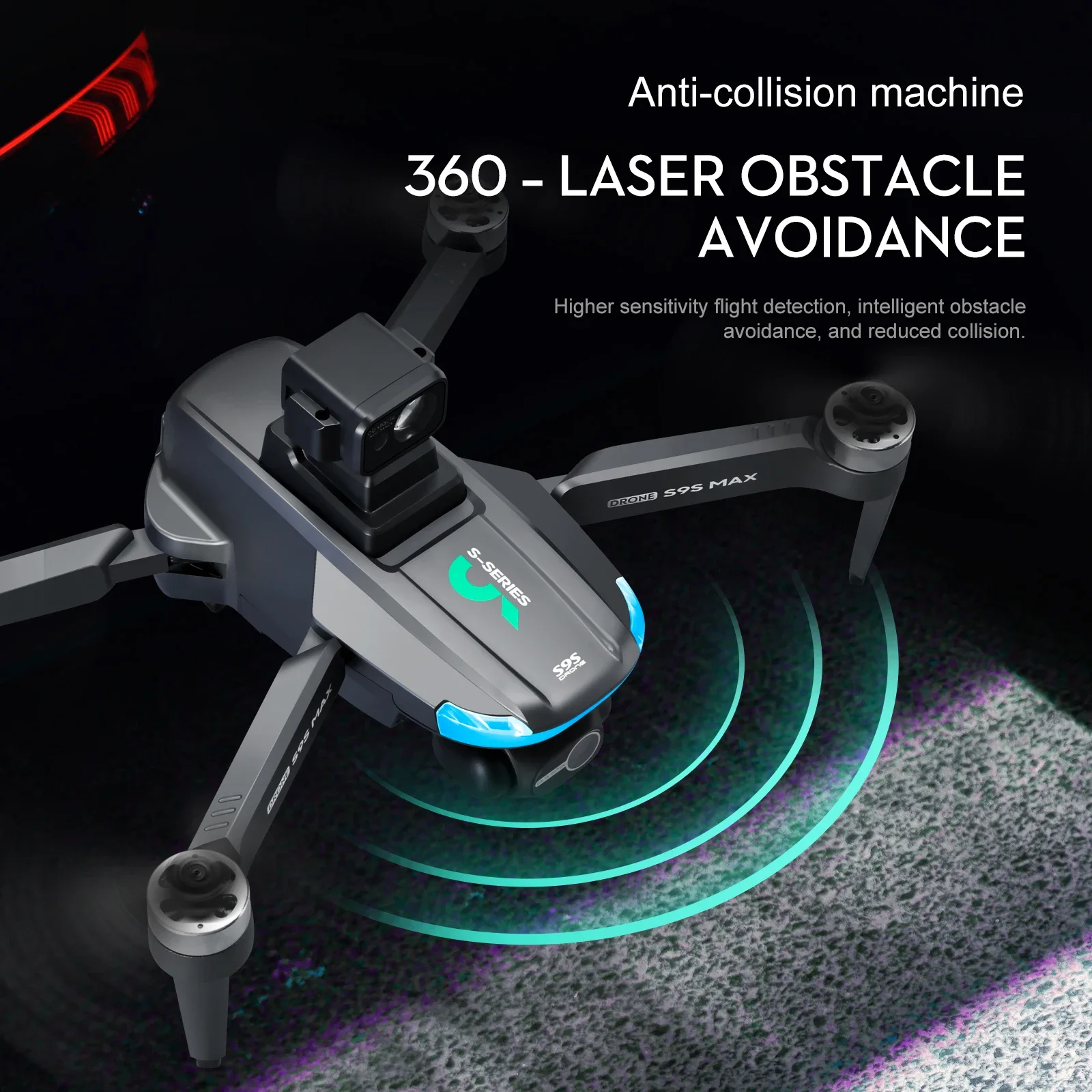 NEW S9S MAX MINI Drone 4K 2-Ax - Drone Rc Gps review and price