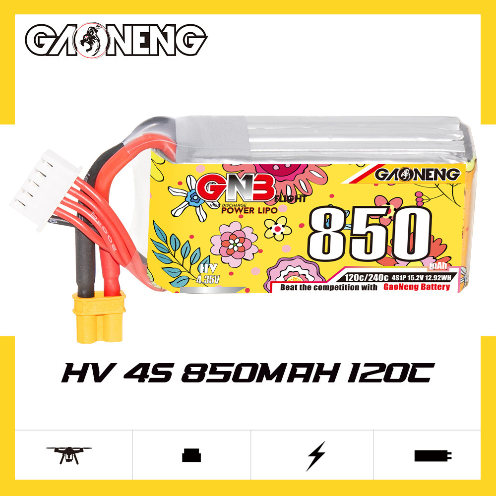 Upgraded GNB 4S 15.2V 850mAh L - Drone Rc Race review and price