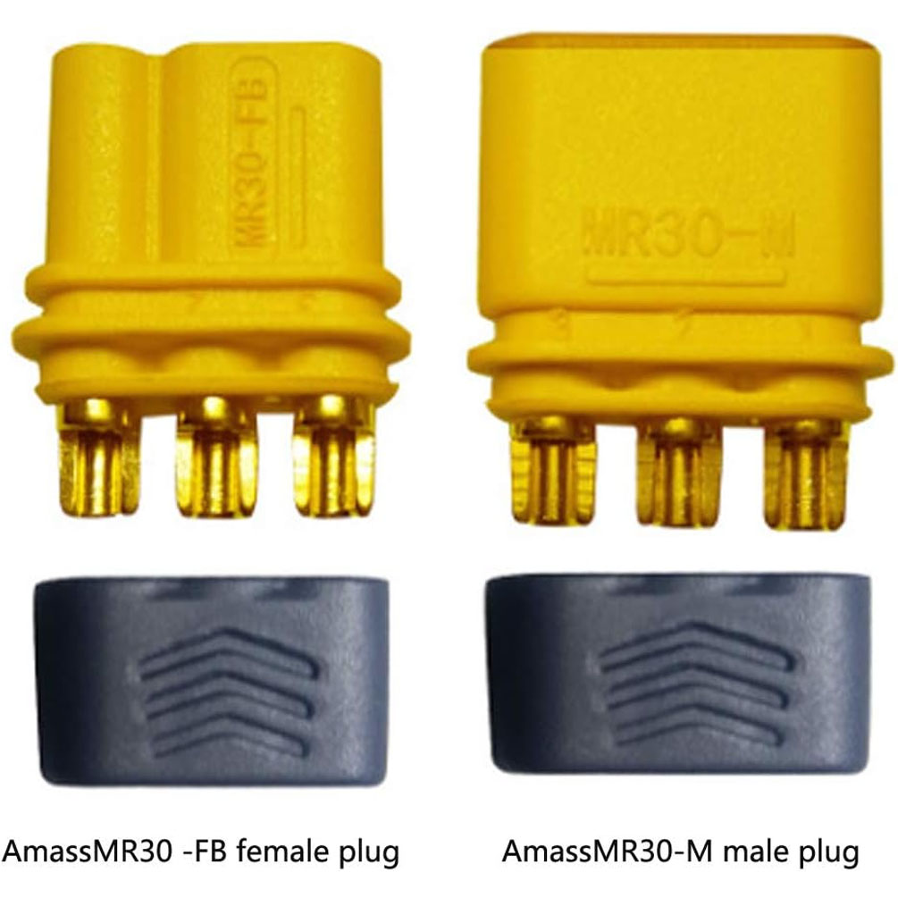 10PCS Amass MR30 Connector 3-P - Drone Rc Link review and price