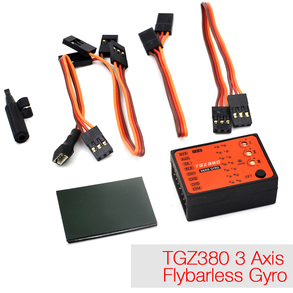 TGZ380 3 Axis Flybarless Gyro  - Rc Helicopter Gyro review and price
