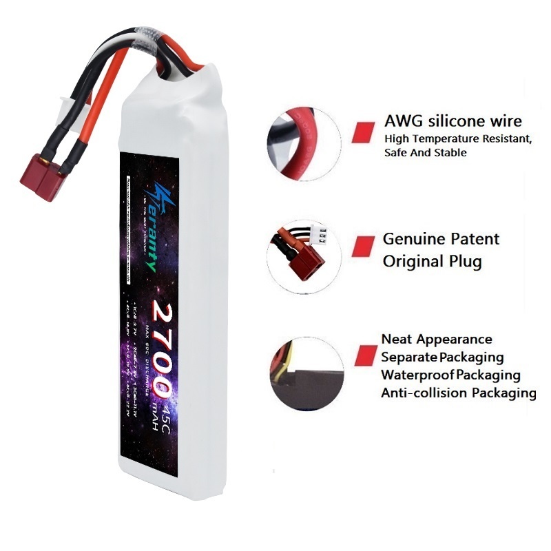 1/3PCS 2S 7.4V Lipo Battery 27 - Drone Rc Link review and price