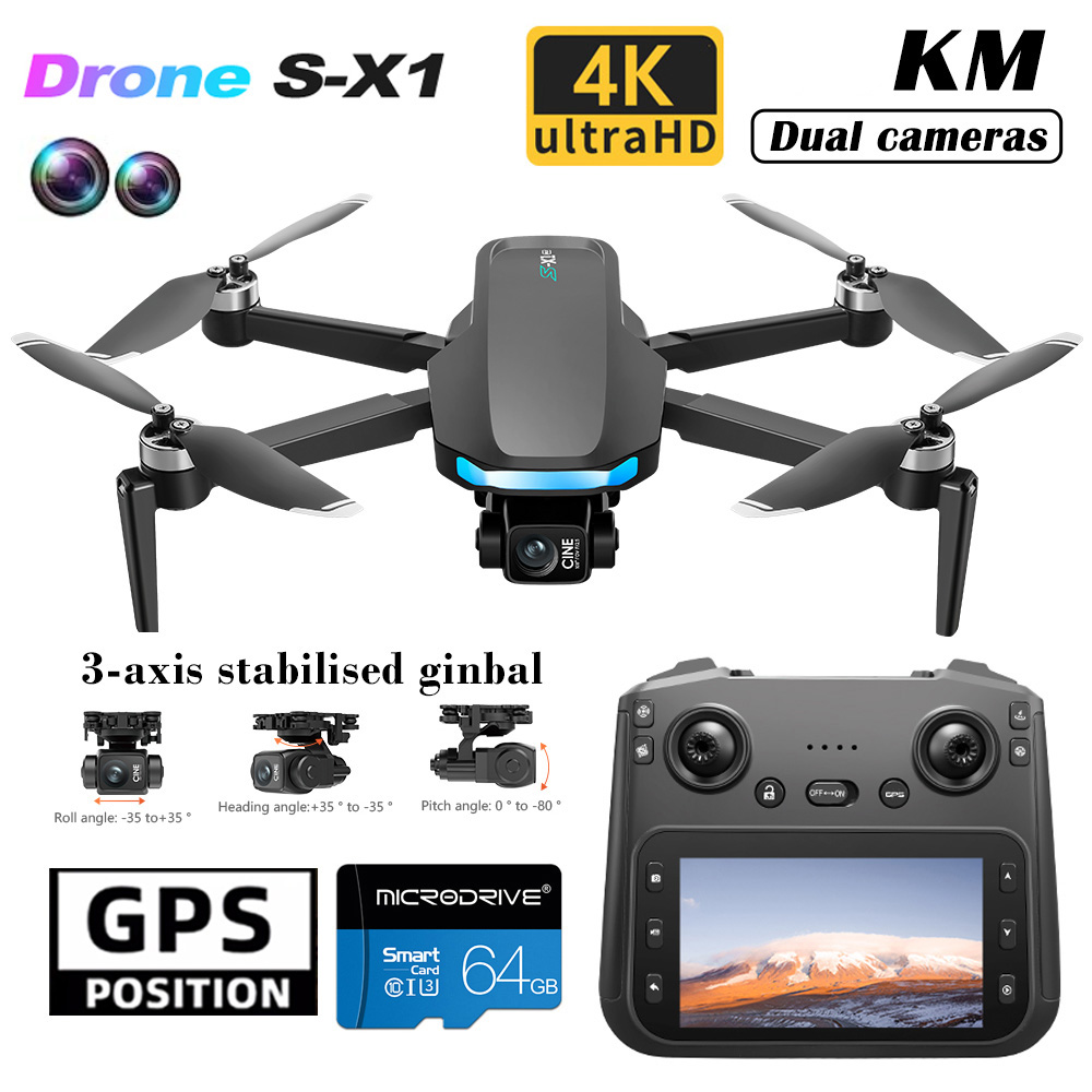 S-X1 New Drone with Screen 3-A - Drone X1 Rc review and price