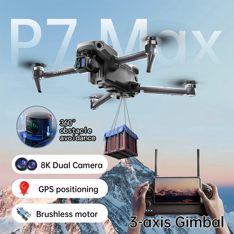 NEW P7 Max Drone 8K Camera GPS - Drone Gps Rc Tt36 review and price