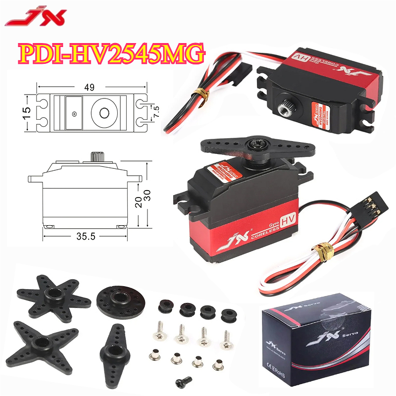 JX PDI-HV2545MG 4.5KG Coreless - Rc Helicopter Gyro review and price