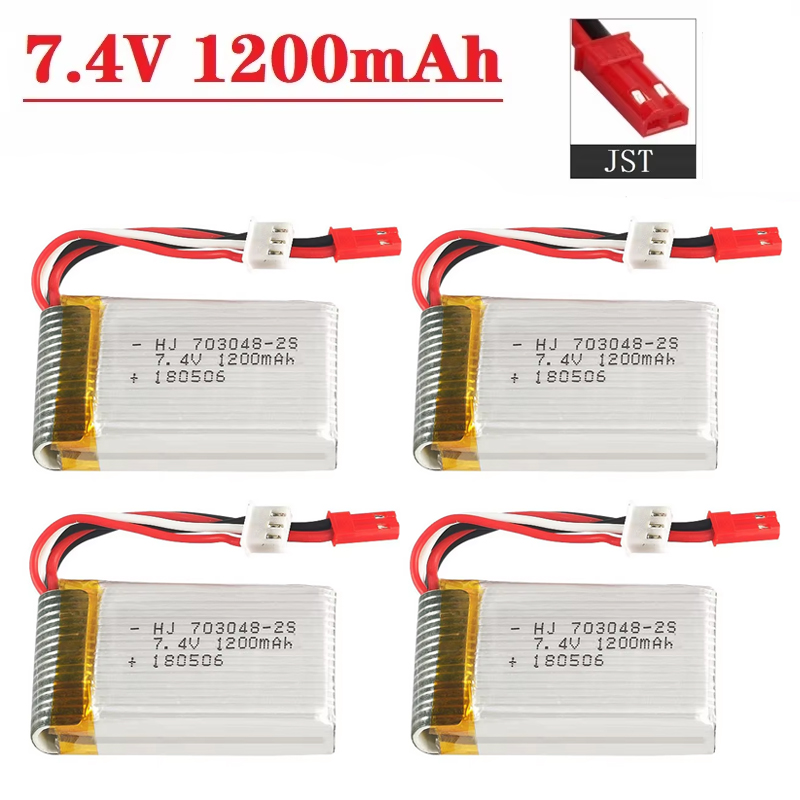 Lipo Battery 2S 7.4V 1200mAh 7 - Drone Rc Link review and price