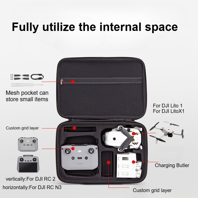 Travel Package Carrying Case F - Drone X1 Rc review and price