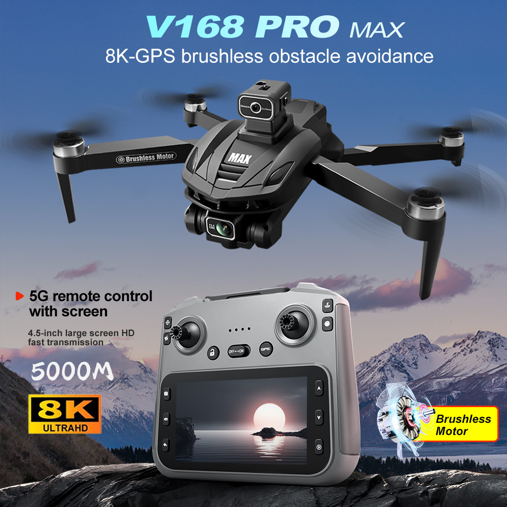 V168 PRO Max GPS Drone 8K Prof - Drone Rc Gps review and price