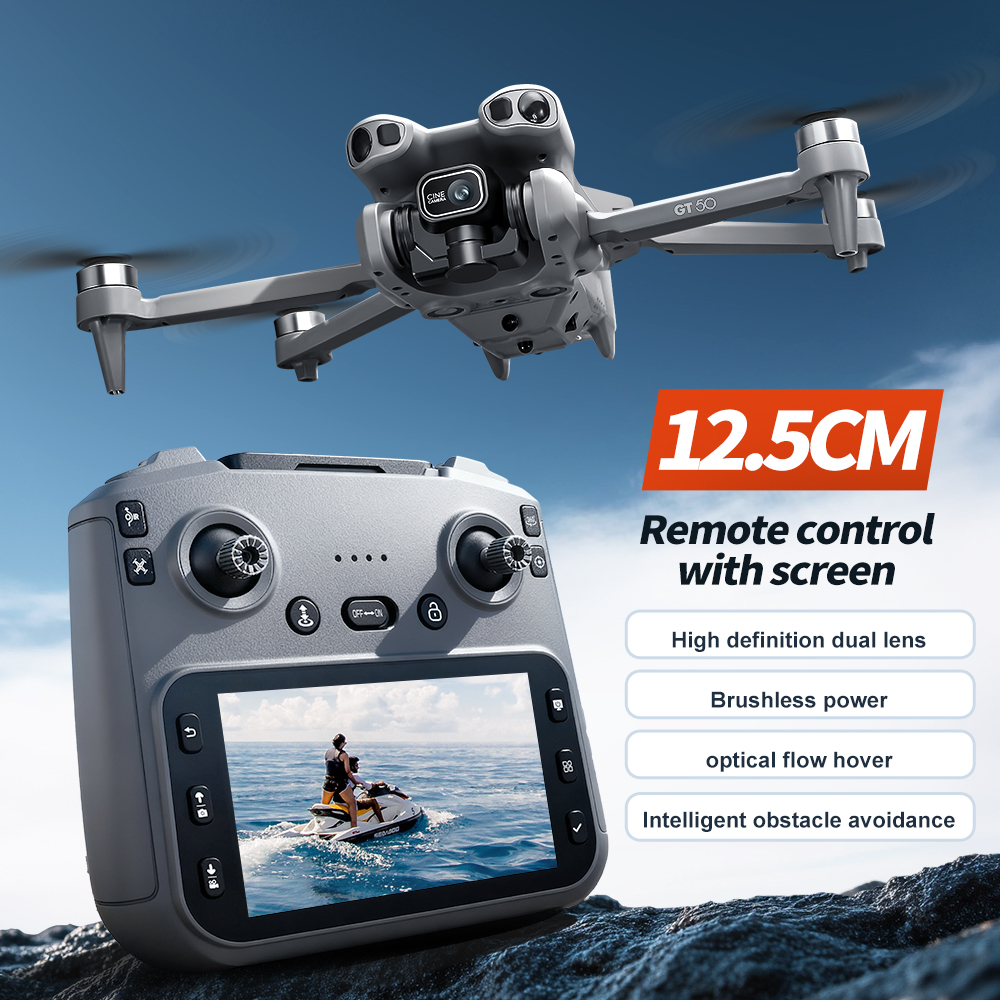GT50 GPS Drone, 8K Dual Camera - Drone Gps Rc Tt36 review and price