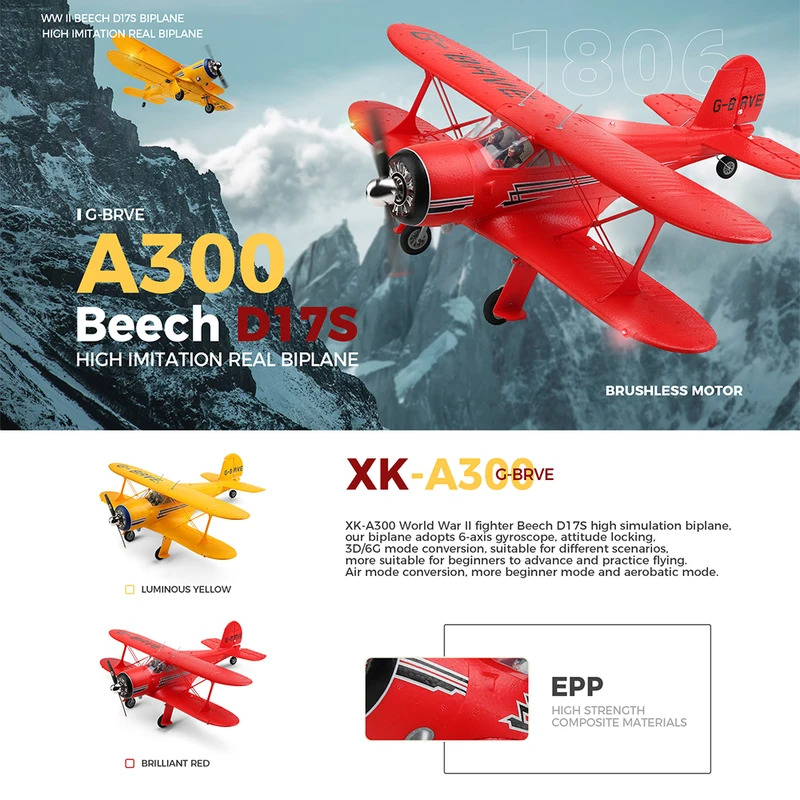 WLtoys XK-A300 Four-Way Two-Wi - Drone Two Rc Way review and price