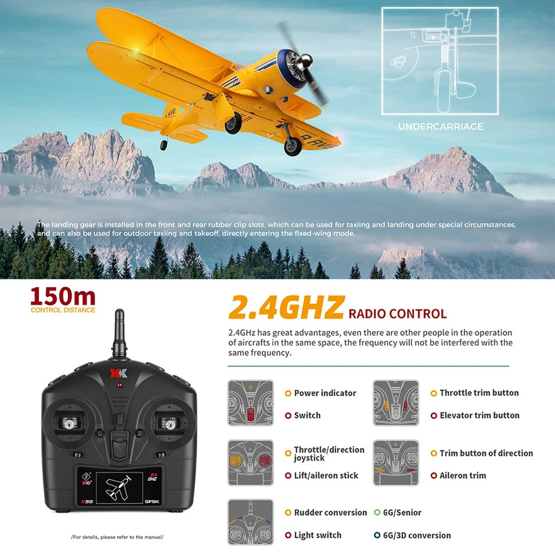 WLtoys XK-A300 Four-Way Two-Wi - Drone Two Rc Way review and price