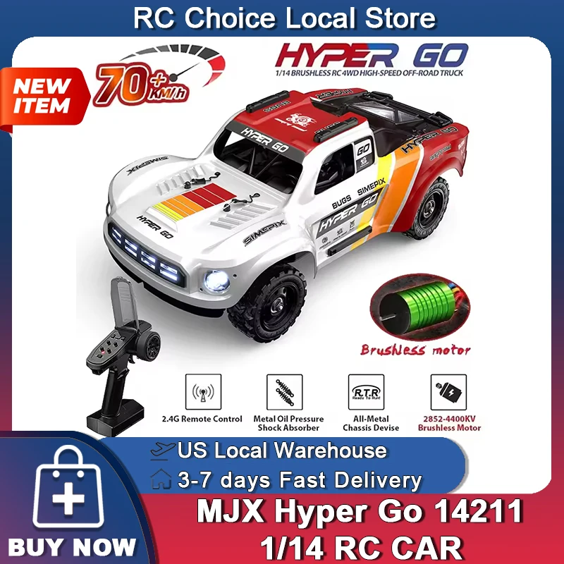 MJX HYPER GO 14211 Racing Car  - Esc 4In1 Brushless review and price