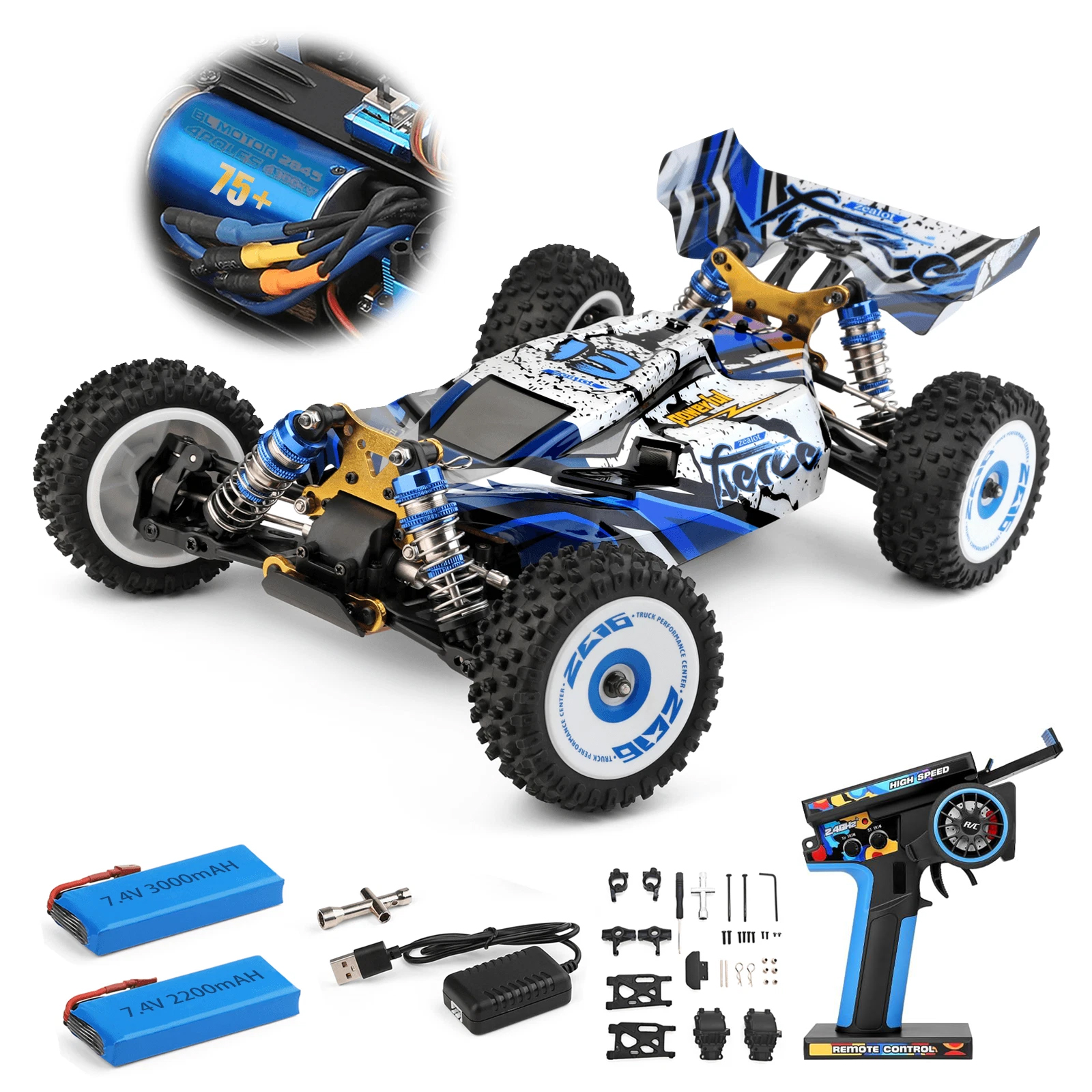 WLtoys 124017(V2) Fast RC Car, - Drone Bike Rc review and price