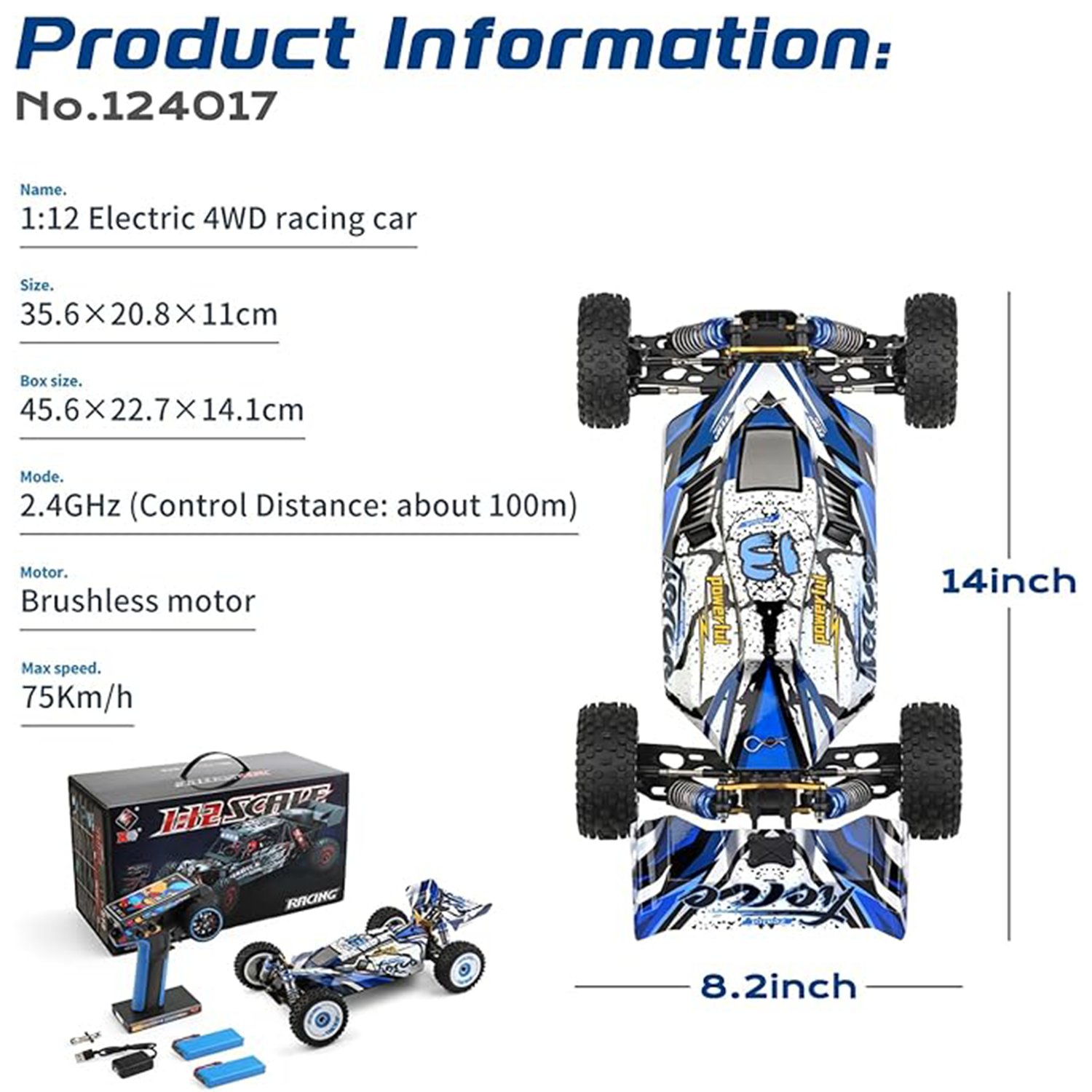 WLtoys 124017(V2) Fast RC Car, - Drone Bike Rc review and price