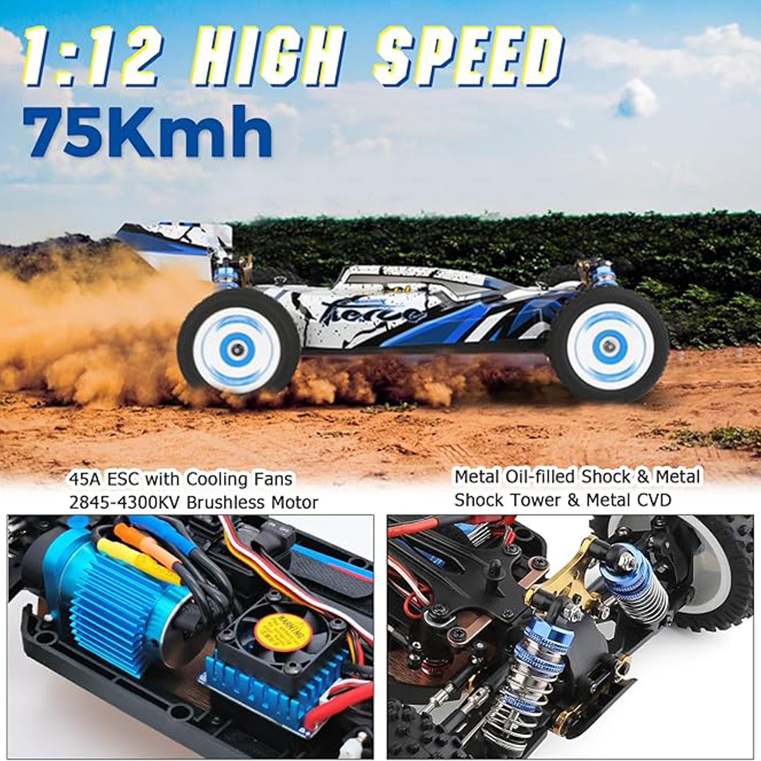 WLtoys 124017(V2) Fast RC Car, - Drone Bike Rc review and price