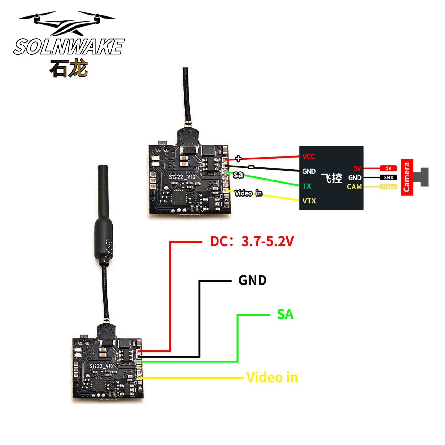 SLONWAKE Nano 5.8G 48CH 200mW  - Rc Airplane Drone review and price