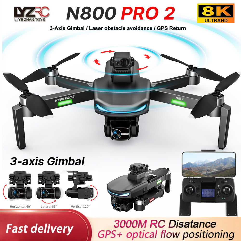 N800 PRO 2 GPS Drone Professio - Drone Gps Rc Tt36 review and price