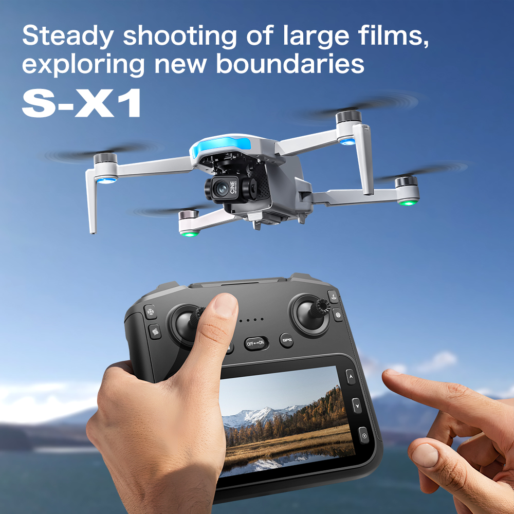 Lenovo S-X1 GPS Drone 8K HD pr - Drone X1 Rc review and price
