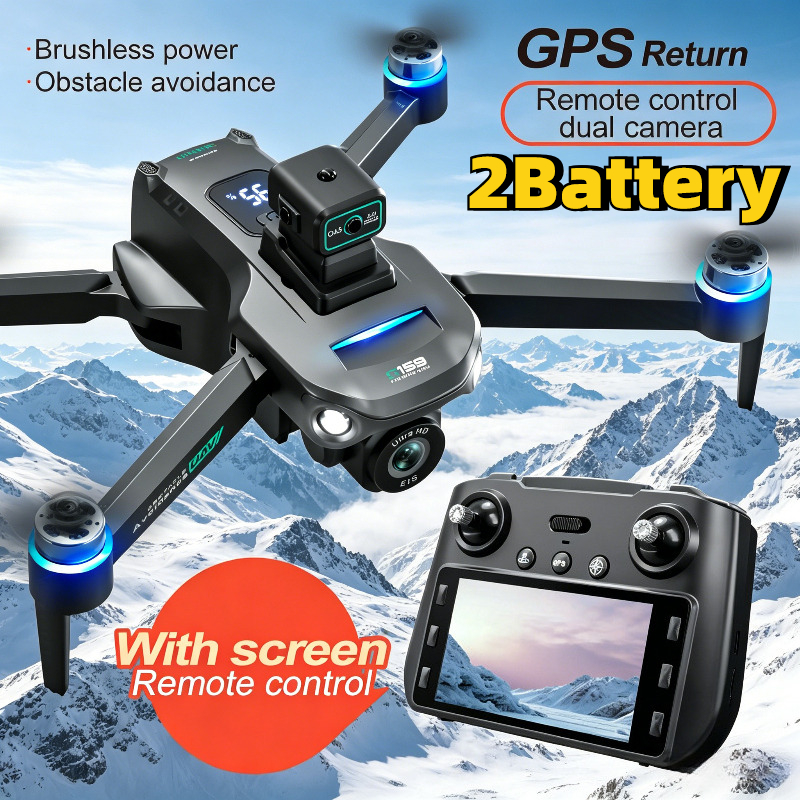 S159 GPS Drone 8K HD Dual Came - Drone Rc Gps S159 review and price