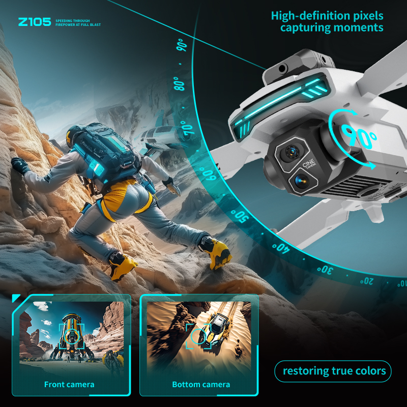 New Z105 RC Drone 8K Professio - Drone Rc Game review and price