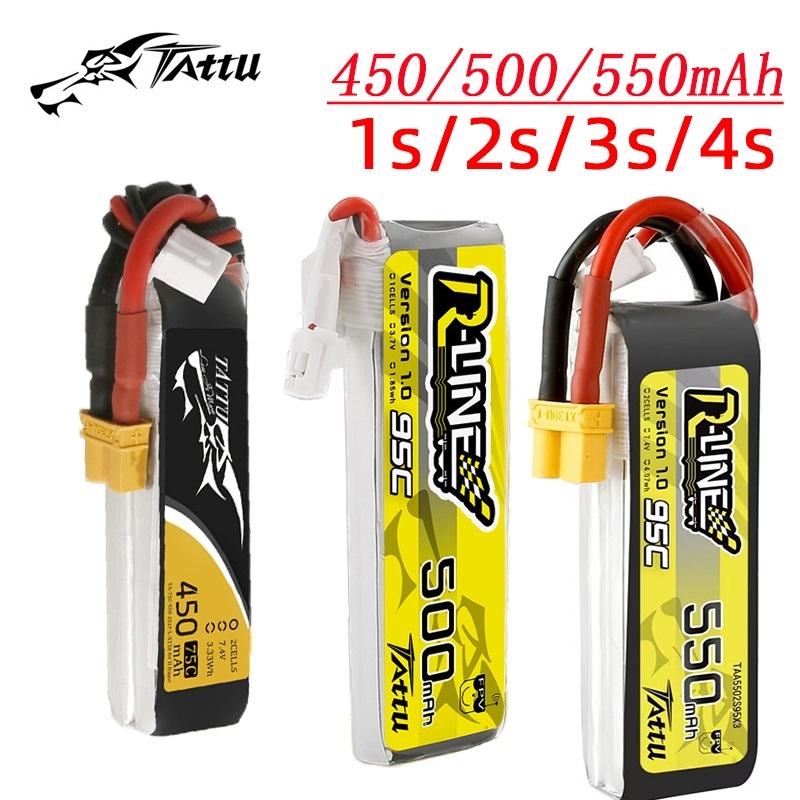 3Pcs NEW TATTU 450/500/550mAh  - Drone Rc Race review and price