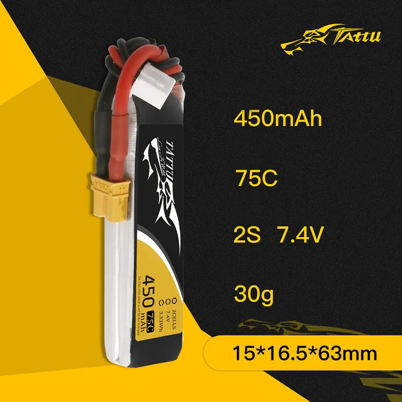 3Pcs NEW TATTU 450/500/550mAh  - Drone Rc Race review and price