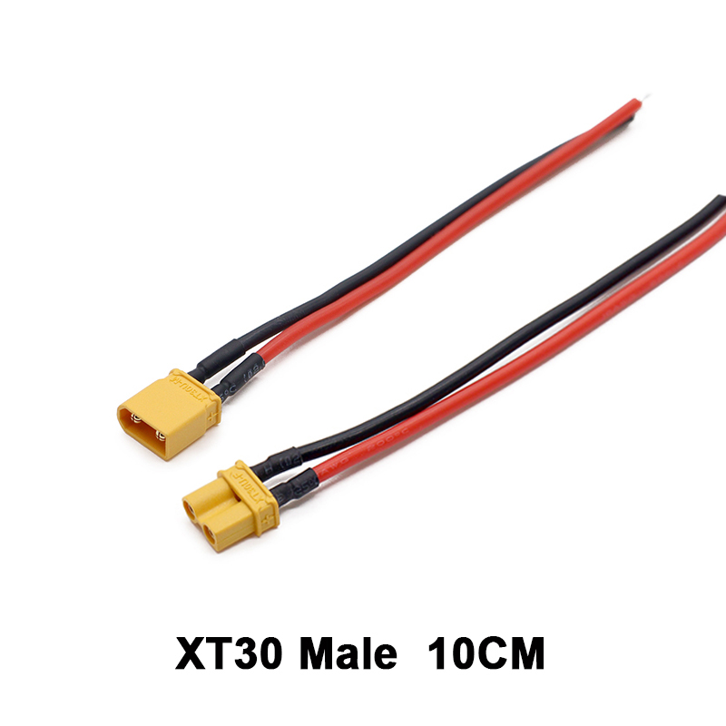 XT30 Pigtail Plug Male and Fem - Drone Rc Link review and price