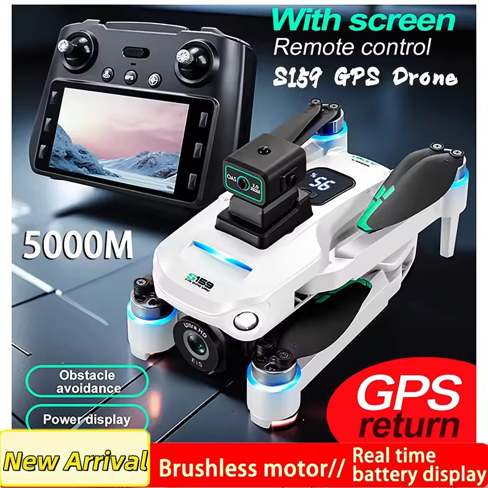 NEW S159 GPS 5G WiFi FPV with  - Drone Rc Gps S159 review and price