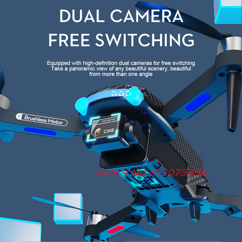 Brushless Obstacle Avoidance R - Drone S1S Rc Quadcopter review and price