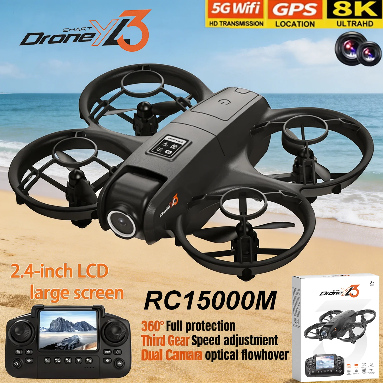 New YL3 RC Drone 8K 1080P Wide - Drone Ae Rc review and price