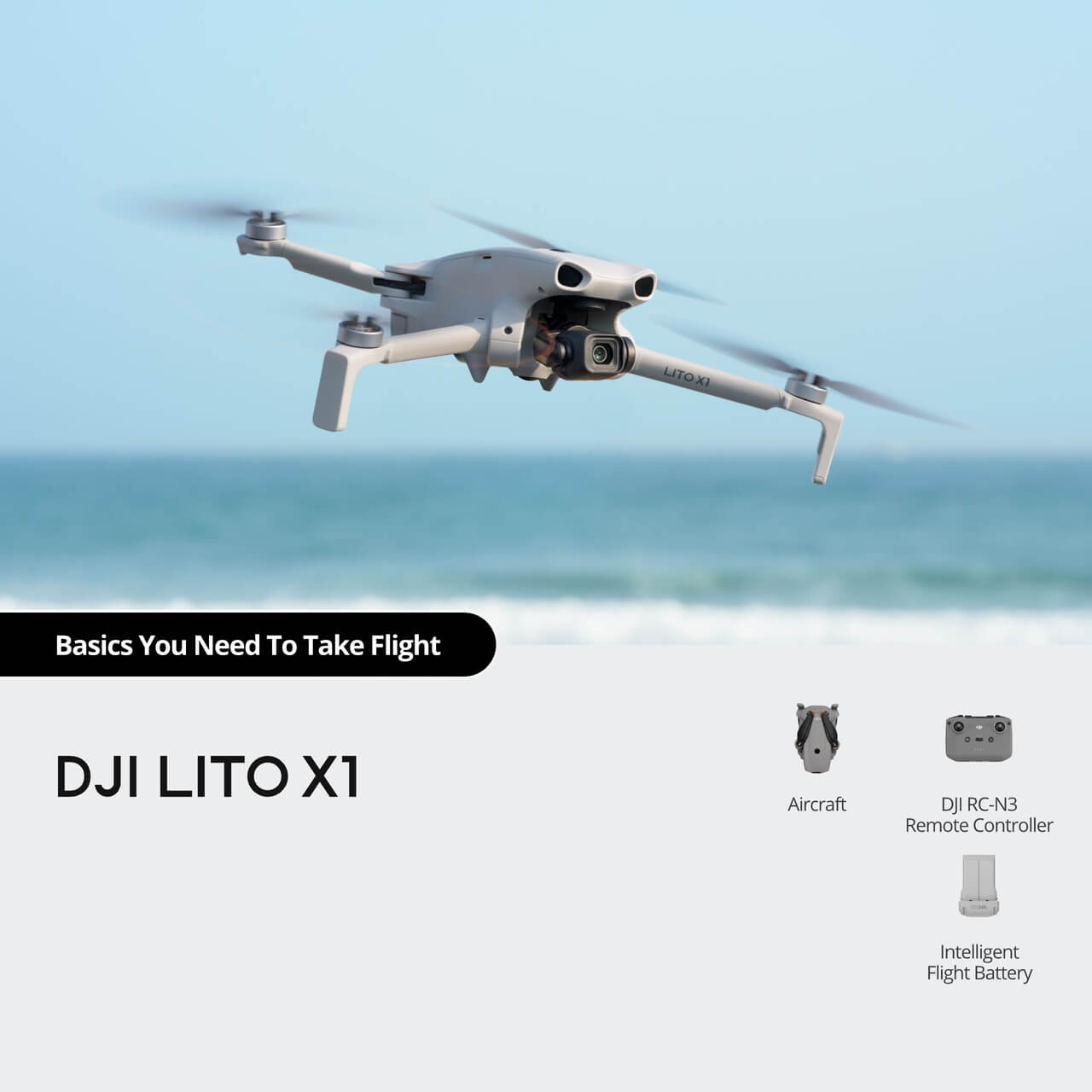 Lito X1 Smooth Flight Kit RC-N - Drone X1 Rc review and price