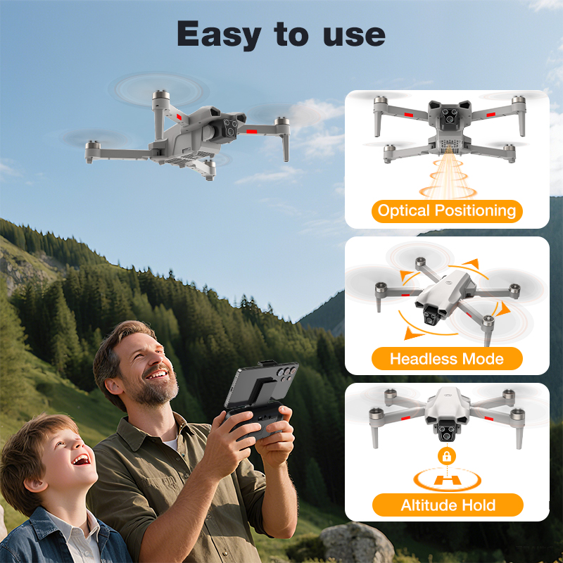NEW Hot L017 Pro Drone Brushle - Drone Rc Gps review and price