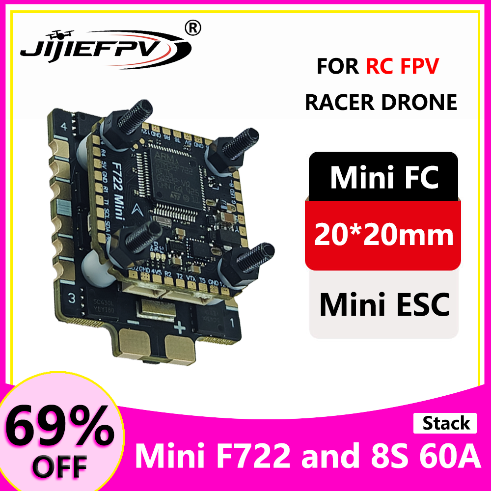 JiJieFPV F7MINI Flying Tower V - Drone Rc Mini review and price